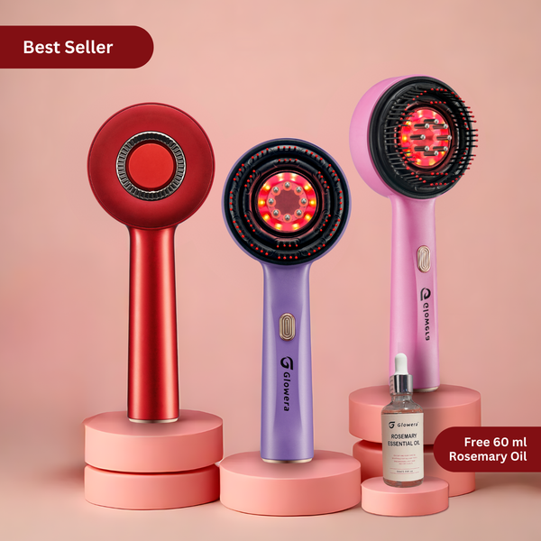 Glowera Red Light Scalp Massager Therapy